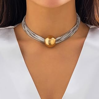 Collier ras du cou plaqué or goodrun collier hip hop épais