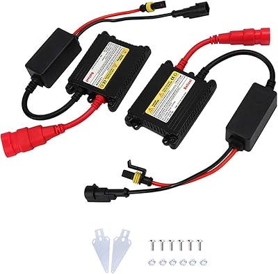 Kit de ballast de remplacement, 2 pièces 12v 55w kit de conversion