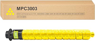 Cartouche de toner boygo mp c3003, 1 paquet jaune ricoh mpc3003 841814 compatible