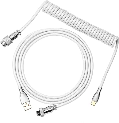 Câble spatial mécanique enroulé ipomaker de 1,8 m de type c vers usb