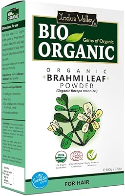 Poudre de bacopa munneri (brahmi) pour la nutrition des cheveux et le traitement