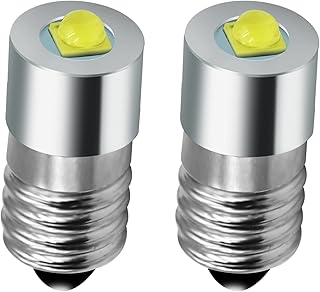 Lampe de poche led ac dc 6-30v e10 3w 6v 9v 12v
