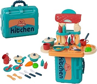 Toon toys little chef ensemble de cuisine 3 en 1 ensemble pour enfants