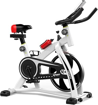 Vélo d'appartement spinning pour la maison vélo stationnaire d'intérieur avec porte-bidon et moniteur