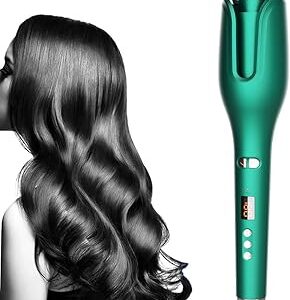 Bigoudi multi-automatique, bigoudi numérique en céramique lcd, baguette magique pour boucler les cheveux, outils de coiffure, vert. Découvrez le shopping sans frontières avec Diaytar Sénégal