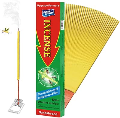 Répulsif anti-moustiques pour l'extérieur, bâtons d'encens 100 % naturels - meilleur répulsif anti-moustiques et insectes pour l'extérieur (vert - 1 paquet (30 pièces)). Diaytar Sénégal : Des produits pour toute la famille à prix cassés