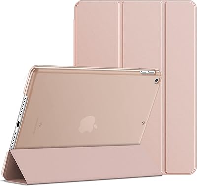 Étui jetech pour ipad 10,2 pouces (modèle 2020/2021/2019, génération 9/8/7), housse de veille/réveil