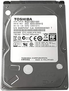 Disque dur toshiba 1 to 5 400 tr/min 8 mo de cache sata