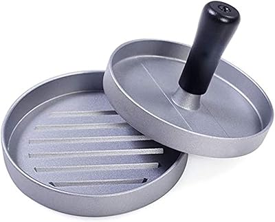 Un ensemble de presse à pression circulaire de 12 cm pour façonner la viande