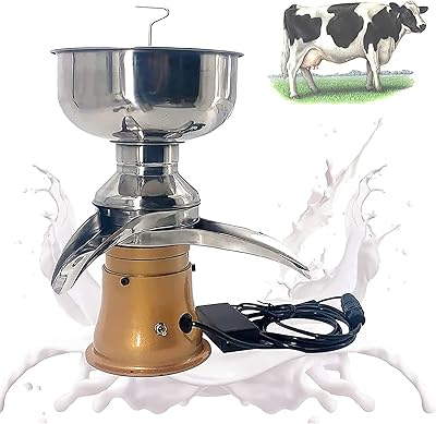Séparateur de crème de lait centrifuge électrique de cuisine, séparateur de crème