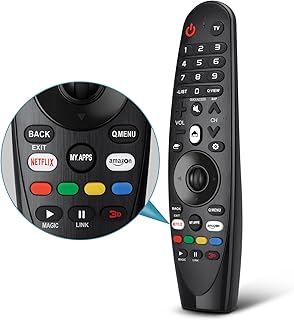 Télécommande universelle de remplacement pour lg smart magic tv avec boutons pour netflix
