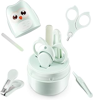 Alykdon coupe-ongles pour bébé ensemble 4 en 1 sûr avec étui