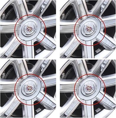 Cache-moyeu de roue tonit pour cadillac escalade 22 pouces 7 roues