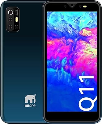 Téléphone portable double sim mione q11, 8 go rom, 2 go ram, réseau