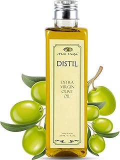 Huile d'olive extra vierge d'aloe veda pour cheveux/massage corporel/démaquillage, 200 ml