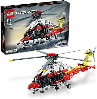 Kit de construction de maquettes d'hélicoptère de sauvetage lego technic airbus h17542145
