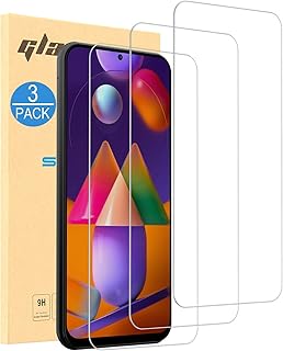 Protecteurs d'écran en verre trempé pour galaxy m31s de shamo, paquet de 3
