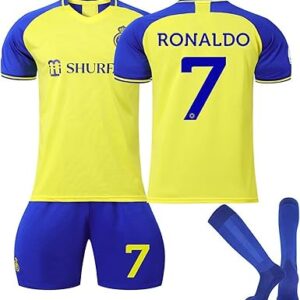 Collection patrick ronaldo n°7 nasr al riyad maillot de football et short de football pour enfants et jeunes fans. Diaytar Sénégal : Votre destination e-commerce pour des produits de qualité à prix discount