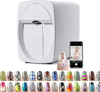 Imprimante nail art 3d machine d'impression d'ongles automatique intelligente wifi-bricolage-usb d'art d'ongle portable