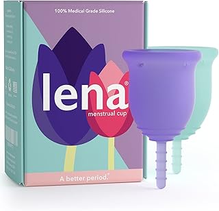 Coupes menstruelles lena - paquet de 2 - coupes menstruelles réutilisables - applicateur