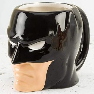 Tasse à café en céramique noire bonzel avec motif chauve-souris 3d, cadeau d'anniversaire