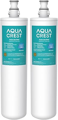 Filtre à eau sous évier aqua crest 3us-pf01, remplacement certifié nsf/ansi 42 pour