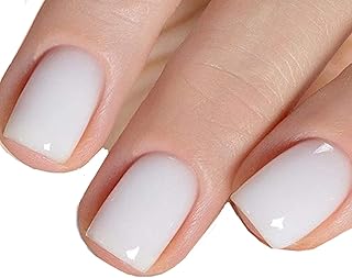Vernis à ongles gel mimida, nude blanc laiteux, 0,27 fl oz