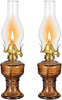 2 pièces lampe à huile vintage lanterne à kérosène lampes à huile