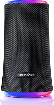 Haut-parleur bluetooth étanche anker soundcore flare mini a3167h11, 12 heures de lecture