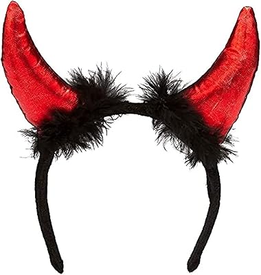 Brain giggles bandeau en corne du diable, 1 pièce costume d'halloween et décoration