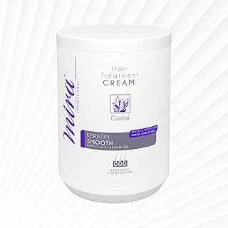 Crème de traitement capillaire mira crystal riche en vitamines et protéines 1000 ml