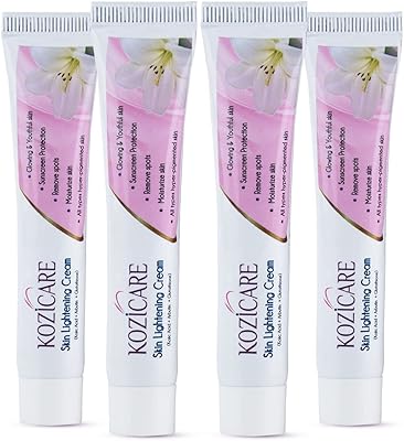 Crème blanchissante pour la peau health vet coscare, acide cosique, vitamine c, e