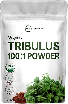 Extrait de poudre de tribulus terrestris biologique 100:1 8 oz (227 g)