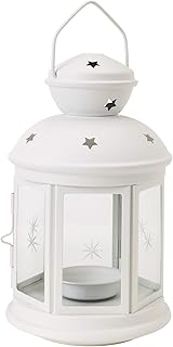 Ikea 301.229.86 lanterne d'éclairage roterra, blanc / intérieur / blanc