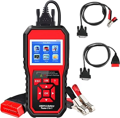 Scanner de code diagnostic automatique morelian obdii (kw870) testeur de batterie de voiture