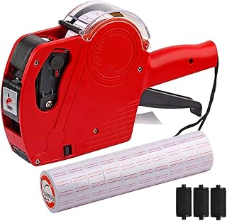 Pistolet de tarification à 8 chiffres mx-5500 avec 5 000 étiquettes et 3