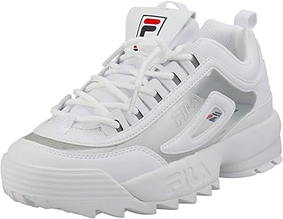 Baskets à pois fila disruptor ii pour femmes, orange cadium, 42,5 eu