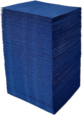 Serviettes de cocktail jetables giplas, serviettes carrées en lin, fête ou mariage 8"