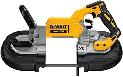 Scie à ruban portative dewalt 20 v max, coupe profonde, outil uniquement (dcs374b)