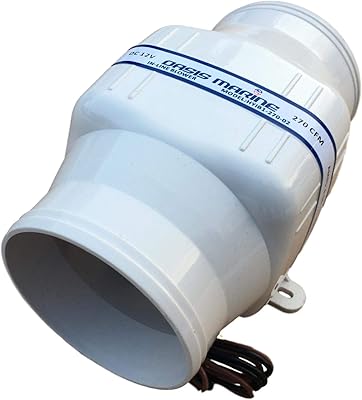 Pompe à air de cale pour bateau 10 cm 12v fa échappement