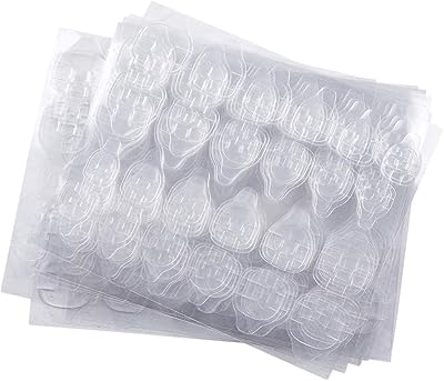 480 autocollants de colle à ongles double face en gel adhésif transparent