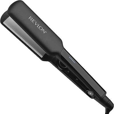 Fer plat en céramique lisse et droit revlon | résultats rapides et styles