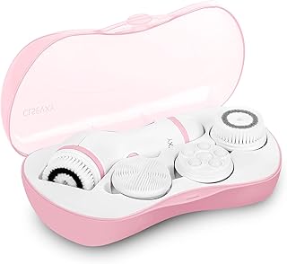 Ensemble de brosses rotatives imperméables pour le nettoyage du visage avec 4 têtes