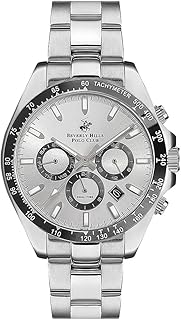 Montre multifonction pour hommes beverly hills polo club à cadran argenté - bp3127x.330