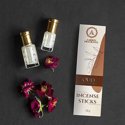 Akriti gallery un paquet de luxueux bâtons d'encens masala naturels torsadés à la main,