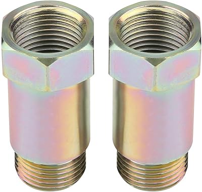 Adaptateur de capteur d'oxygène, 2 pièces 45 mm m18 × 1,5 rallonge