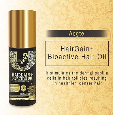 Huile capillaire bioactive agti hairgene plus enrichie en basilic actif et gingembre