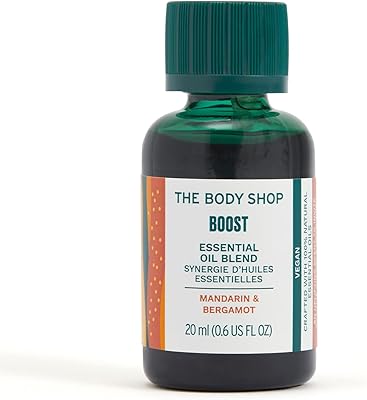 Mélange d'huiles essentielles the body shop boost, bergamote et mandarine, 20 ml