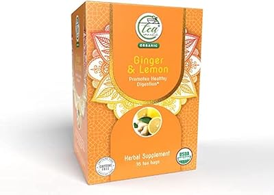 Sachet de thé connection organ gingembre & citron 16 sachets de thé