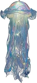 Lampe design de méduse colorée, lampe en forme de méduse lumineuse 7 couleurs